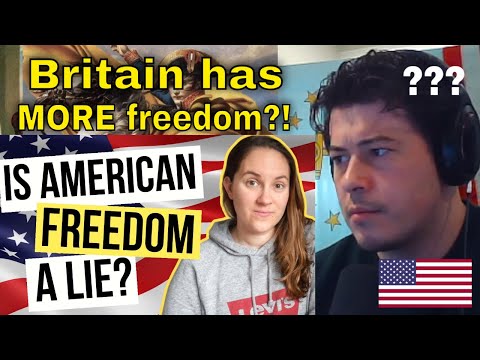 American Reacts why I feel more free in Britain than in America