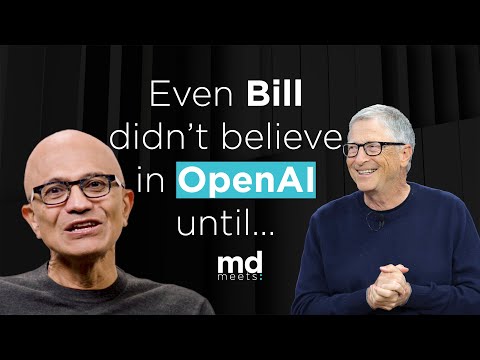 Bill Gates WARNED me to invest in OpenAI… until this one demo changed everything | MDMEETS-Clips