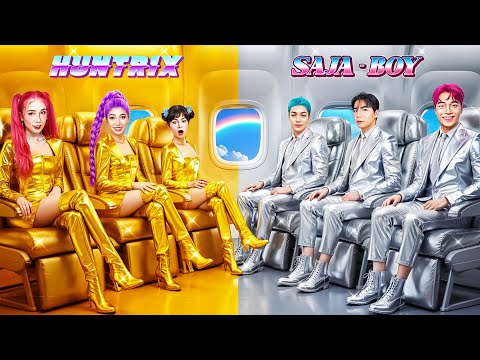 KPop Demon Hunters: Fake Huntrix vs. Real Huntrix in the Movie in Real Life Challenge