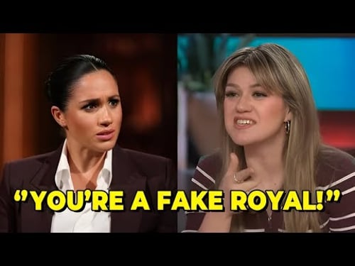 Meghan Markle Kicked Off Kelly Clarkson’s Show After Heated Argument