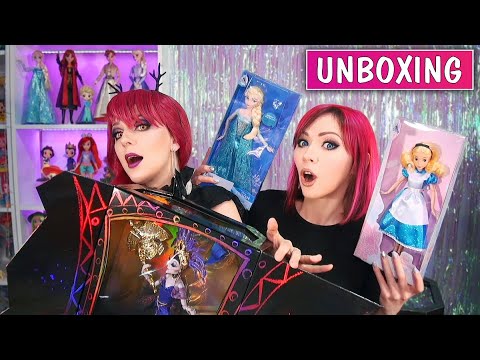 Две Посылки с Куклами! Маскарадные Злодеи и Принцессы Дисней! ★ Большой Unboxing #11 ★ Disney Store