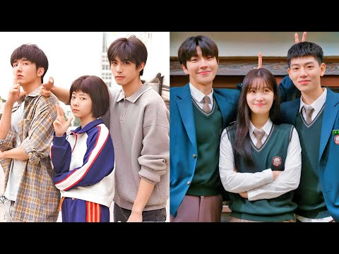 بنت عايشة مع شابين و بتعتبرهم زي إخواتها بس هما الاتنين بيقعوا في حبها ! ملخص مسلسل انطلق نسخة كورية