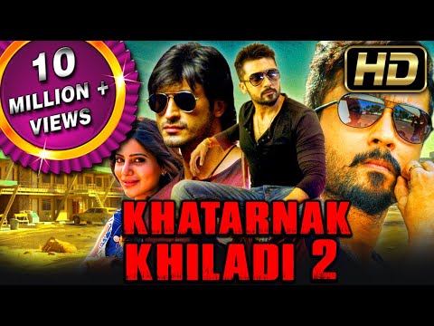 SURIYA & SAMANTHA Romantic Hindi Dubbed Movie | Khatarnak Khiladi 2 (HD) | Viddyut