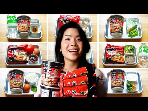 Rating 8 Viral Shin Ramen Hacks