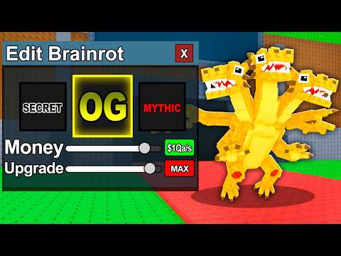 Steal A Brainrot, But You Can EDIT Brainrots!