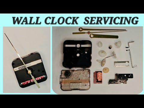 WALL CLOCK (QUARTZ) DISMANTLING,CLEANING,ASSEMBLING &TESTING//ವಾಲ್ ಕ್ಲಾಕ್, ಜೋಡಿಸುವುದು ಮತ್ತು ಪರೀಕ್ಷೆ
