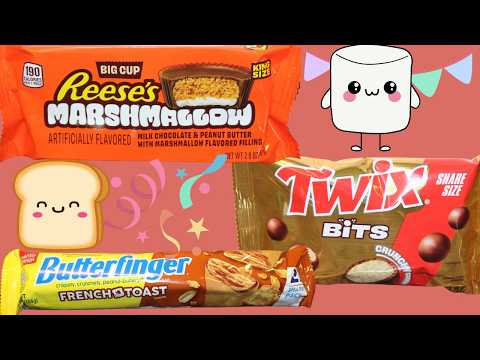 Reese’s Marshmallow, Twix Bits & French Toast Butterfinger Review