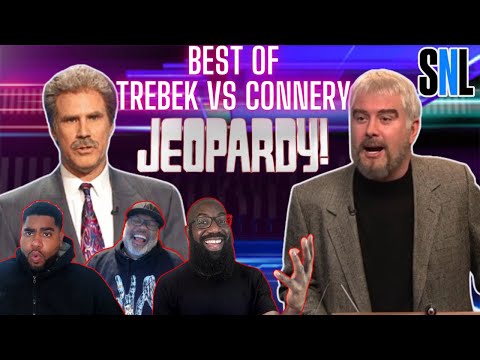 SNL Jeopardy Reaction! Will and Hammond Take Trebek and Connery's Beef To the Next Level!