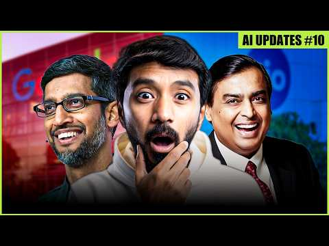 Ambani Just Made ā¹35,000 AI Free in India | Top 10 AI Updates This Week