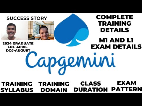 #capgemini M1 and L1 exam details||Complete training details||#capgemini L1/M1 Exam pattern