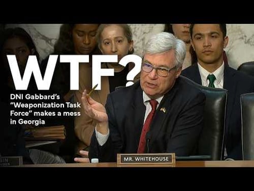 Sen. Whitehouse on FBI Fulton County Raid: "Was this the most incompetent search warrant ever?"