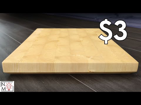 Make SUPER CHEAP Wood Cutting Boards (Shockingly Good!)