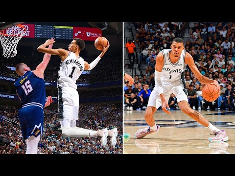 Victor Wembanyama Most Ridiculous Rookie Momentsπ€―π₯