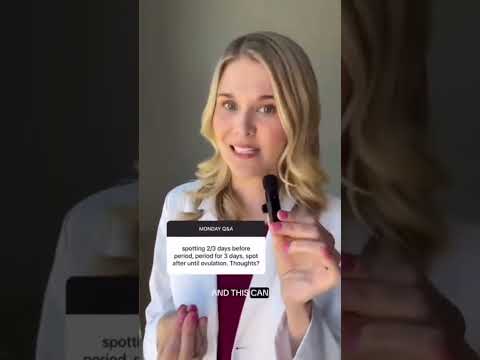 Spotting before your period and after ovulation? That’s a bit too much spotting to ignore.