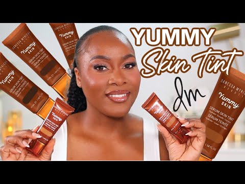 NEW DANESSA MYRICKS YUMMY SERUM SKIN TINT SHADE 12 & 13 REVIEW SUMMER MAKEUP 2023