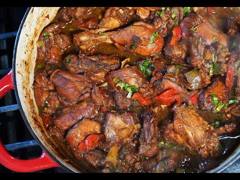 Traditional Caribbean Stew Chicken | CaribbeanPot.com