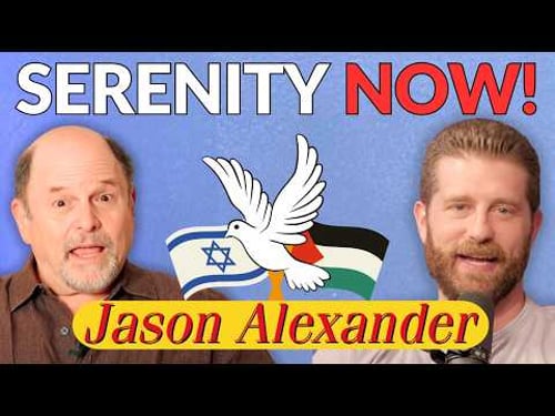 Being Jewish with Jason Alexander! Seinfeld Star on Israel-Palestine Peace, Jews on TV & more!