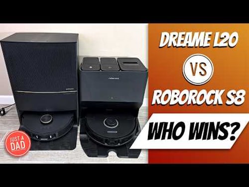 Roborock S8 Pro Ultra vs Dreame L20 Ultra Robot Vacuum & Mop COMPARISON Who Is The BEST??