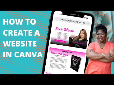 How to Create a Website or Landing Page In Canva 2023