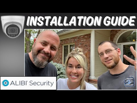 How To Install a POE NVR Security Camera System From Alibi Security