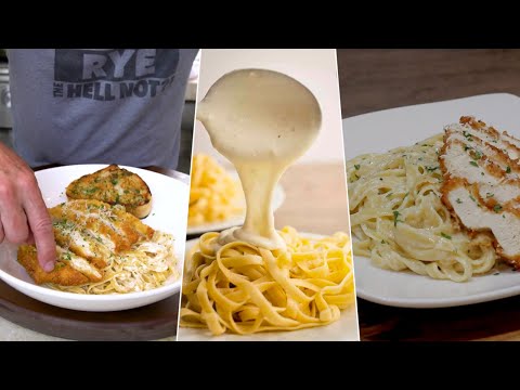 I Tested EVERYONES Fettuccine Alfredo - Tasty, Food Wishes, Sam the Cooking Guy, NACS