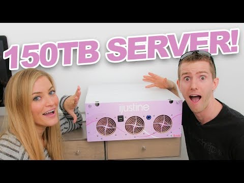 NEW SERVER! 150TB server install with Linus!