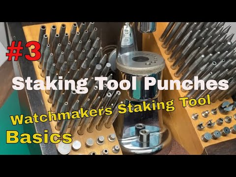 Punch System and Punches (Overview )- Watchmakers Staking Tool Set