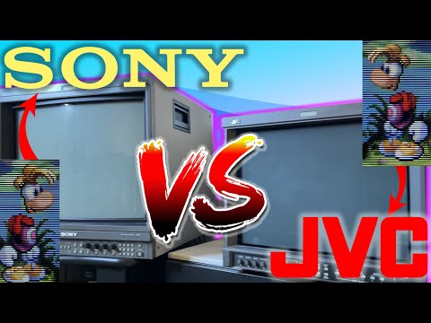 Gaming on a Multiformat CRT Monitor Sony BVM D20, JVC DT-V1710CG and PVM 20L5 review: My 2025 Setup
