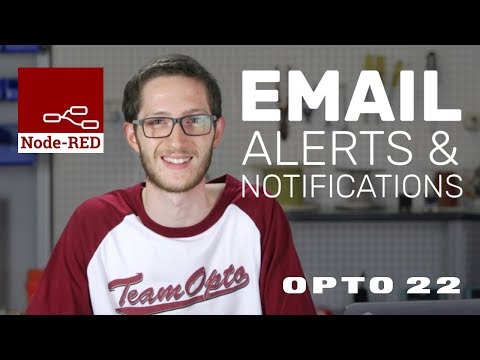 Node-RED Tutorial: Email Alerts & Notifications