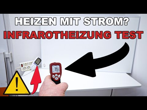 Heizen mit Strom? Erfahrungsbericht / Infrarotheizung Test
