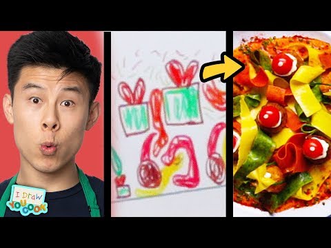 Can These Chefs Turn This Elf Drawing Into Real Meals? • Tasty