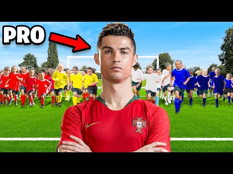 1 Pro VS 100 Kid Footballers!