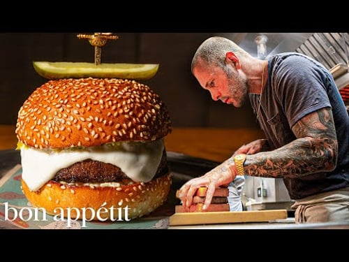 America’s #1 Burger is Served at NYC’s Best New Bar | On The Line | Bon Appétit