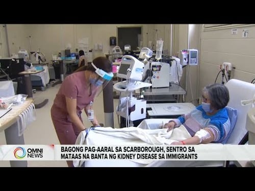 Filipino immigrants sa Ontario, high-risk sa kidney failure: Pag-aaral | OMNI News Filipino