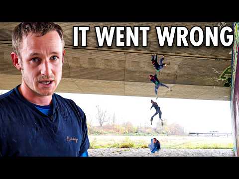 Taking a Pro Climber on Germany's Biggest Roof Climb