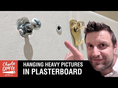 How to Hang a Heavy Picture on a Plasterboard Wall