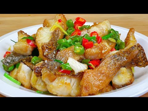 Don’t always steam sea bass, let me teach you a delicious and simple home-cooked recipe,The best way