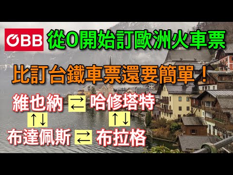 花14分鐘解決痛點!初次歐洲自由行 必看實用訂票攻略