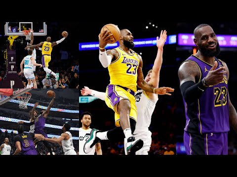 LeBron James OFFENSE Highlights | 2024-25 Lakers Season