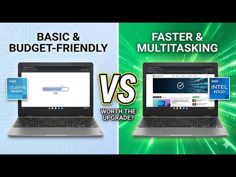 Intel Celeron N4500 vs Intel N100