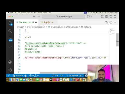 Webservice In PHP with Connection React JS