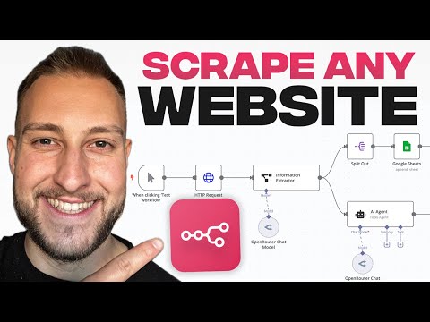 How to Scrape Any Website With This N8N Integration (For Free)