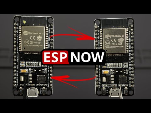 ESP-NOW with ESP32 EXPLAINED: Easiest Wireless Communication Between Boards (ESP8266 Compatible)