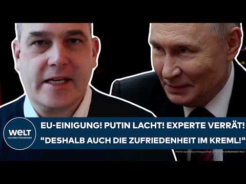 UKRAINE-KRIEG: EU-Einigung! Putin lacht! Experte verrät: "Deshalb auch die Zufriedenheit im Kreml!"