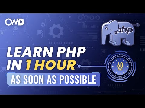 PHP 8 Crash Course for Beginners - Learn PHP 8 in 1 Hour