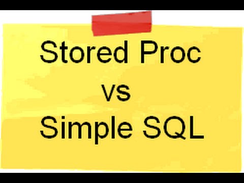 Stored Procedure VS Simple SQL | SQL Tutorial | Learn SQL Step by Step