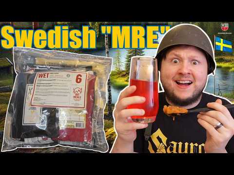 Swedish Armed Forces MRE (24-Hour Field Ration) πΈπͺ Sweden Military Defence Meal Ready To Eat Review