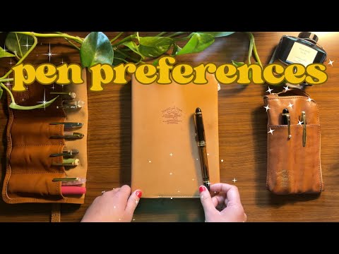 😍 Pen chat! My pen preferences 🖋 | 20 questions from @KenchanKrafts