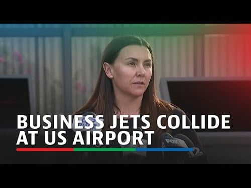Business jets collide at US airport, 1 dead | ABS-CBN News