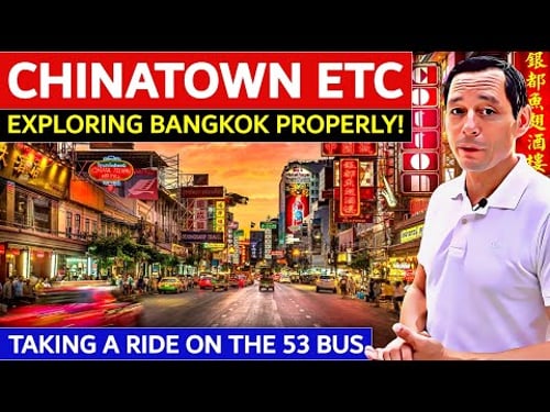 ✅ BANGKOK | Take A Randon Walk | Soi Nana | Chinatown | The River | Hua Lamphong | Matri Chit Road